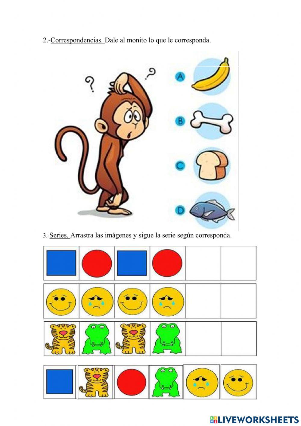 Prueba de evaluación para inicial