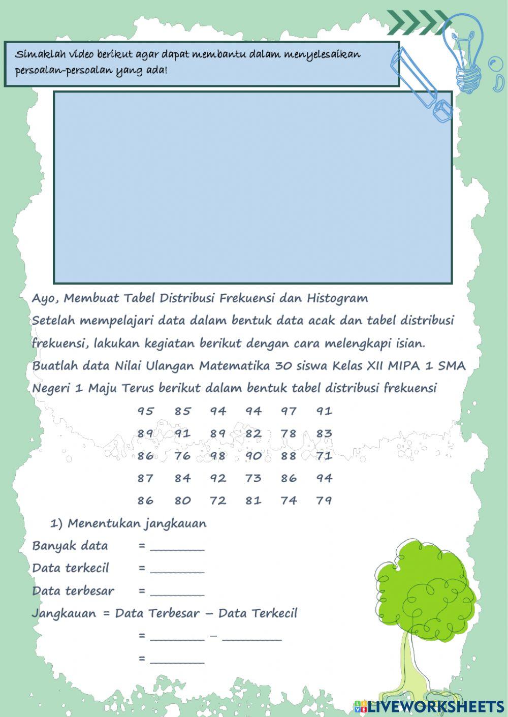 Statistika penyajian data