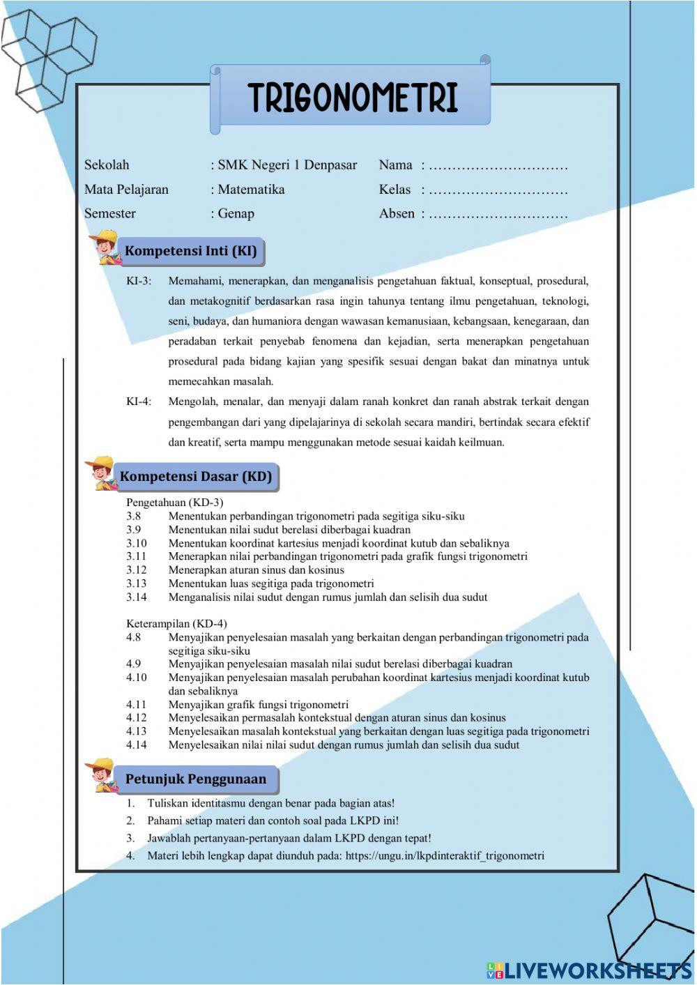 LKPD Interaktif Berbasis Etnomatematika