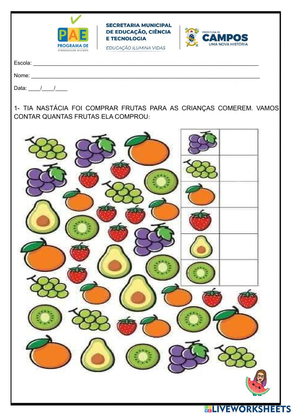 Contando com o Sítio do Pica Pau Amarelo