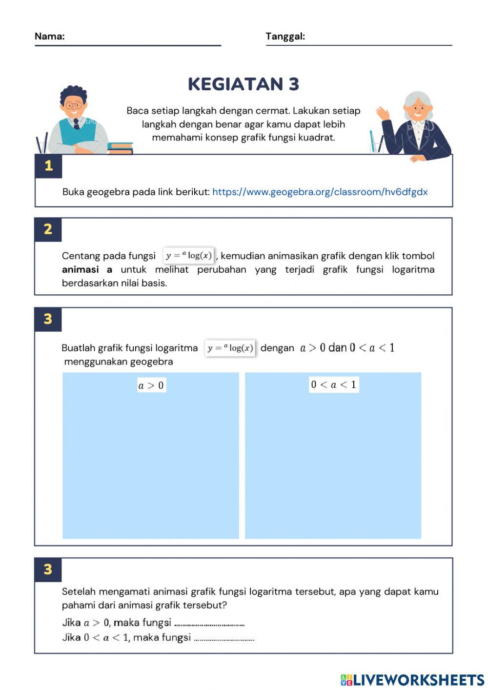 LKPD Fungsi Logaritma