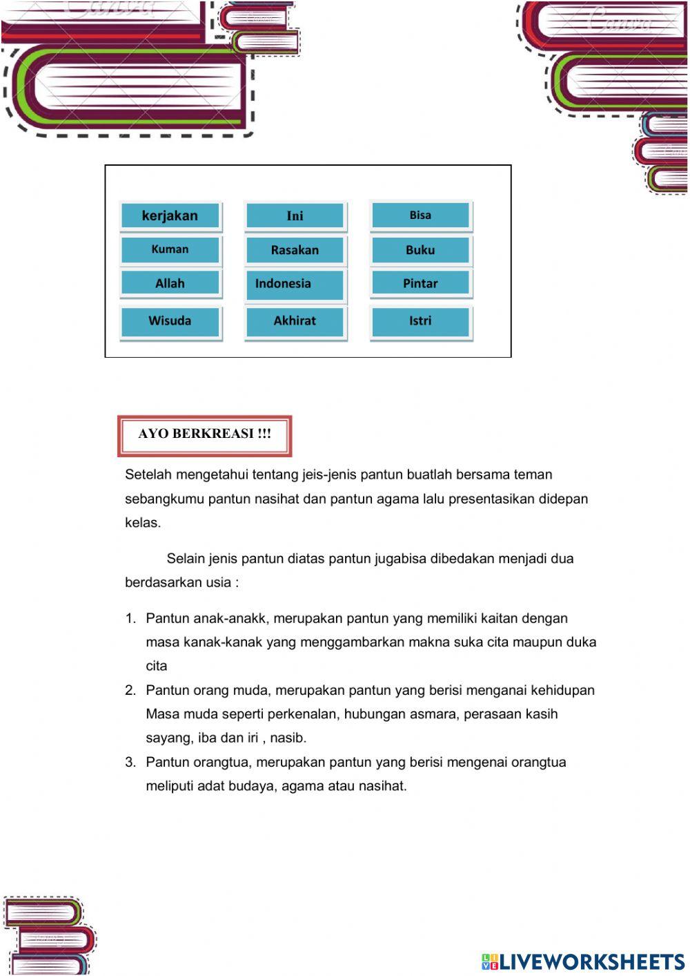 Puisi dan Interaksi tema 4 kelas 5