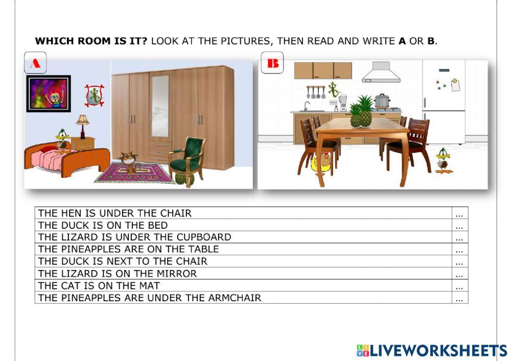 Place prepositions