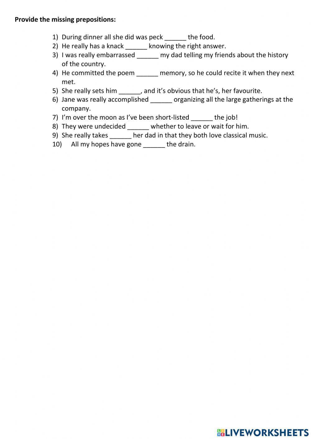 CAE Mini-Test April 2022