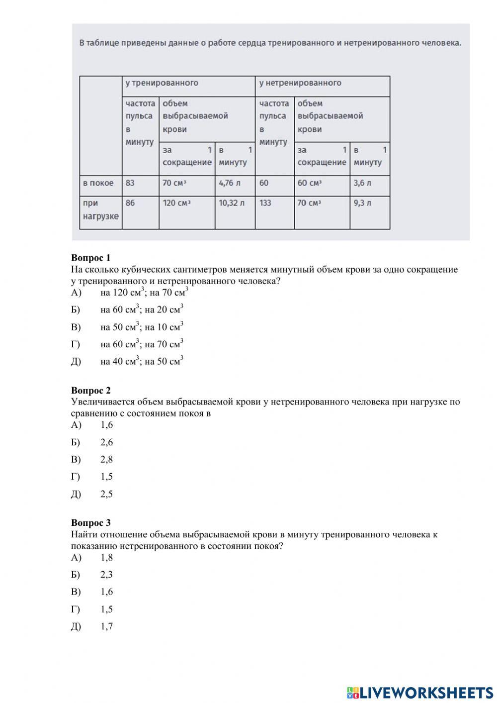 5 заданий по математике с контекстом
