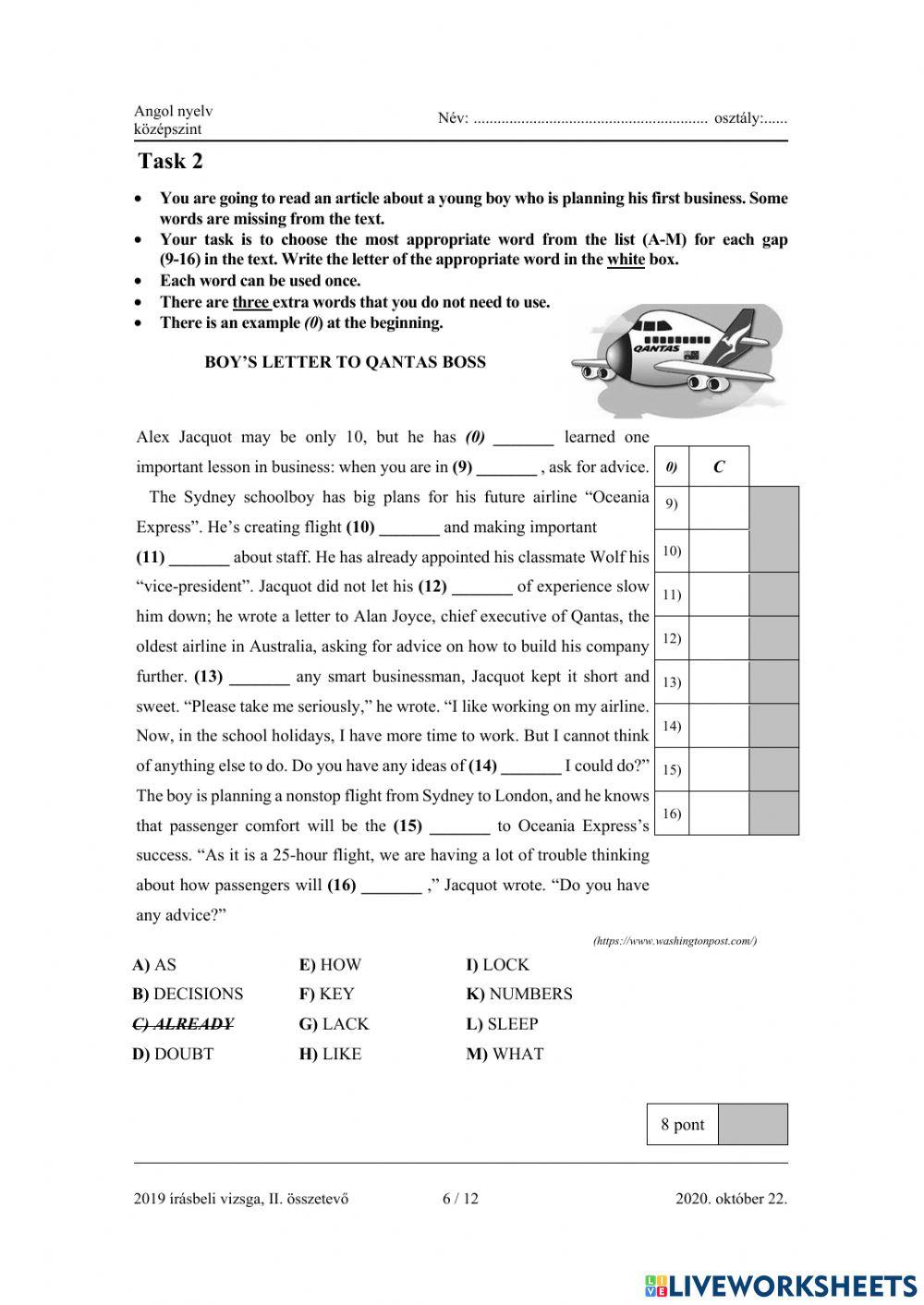 Qantas Airline--Homeless man&the cat