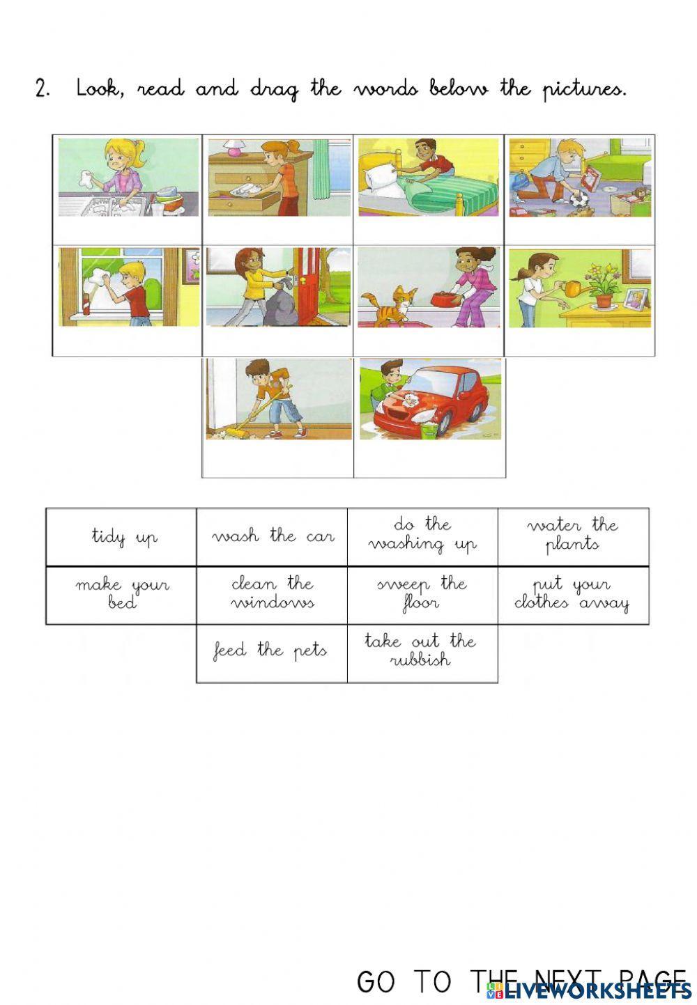 TIGER TRACKS 6-UNIT 6-VOCABULARY:HELPING PEOPLE