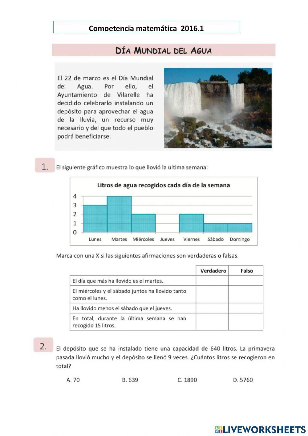 Competencia matemática 1