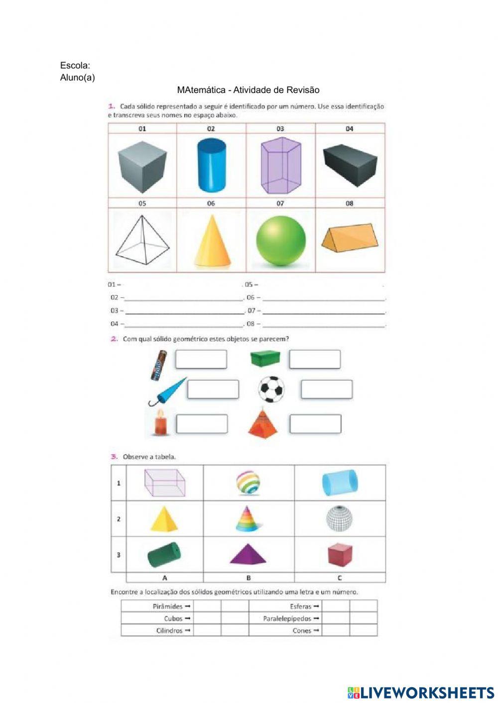 Atividade de Revisão