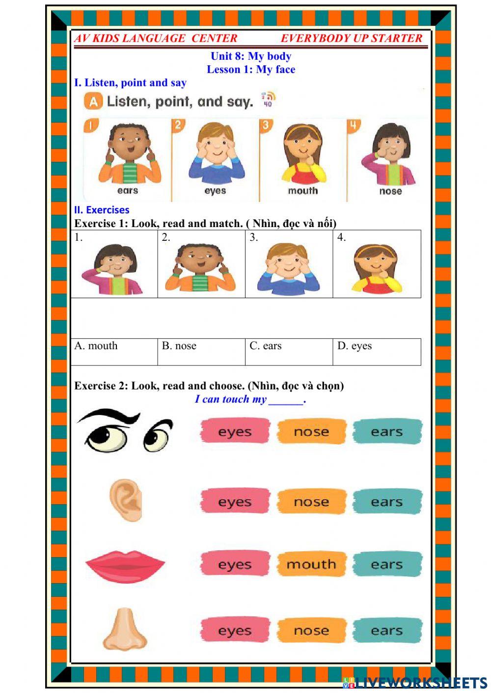 PBT unit 8 Lesson 1 Starter