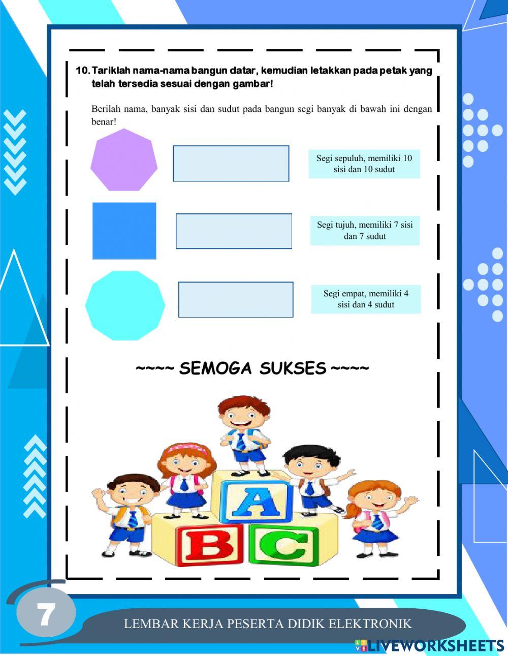 E-LKPD Segi Banyak Beraturan