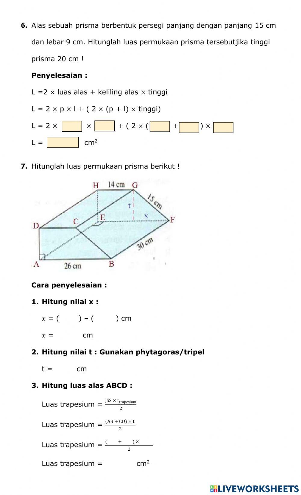 Bangun ruang sisi datar