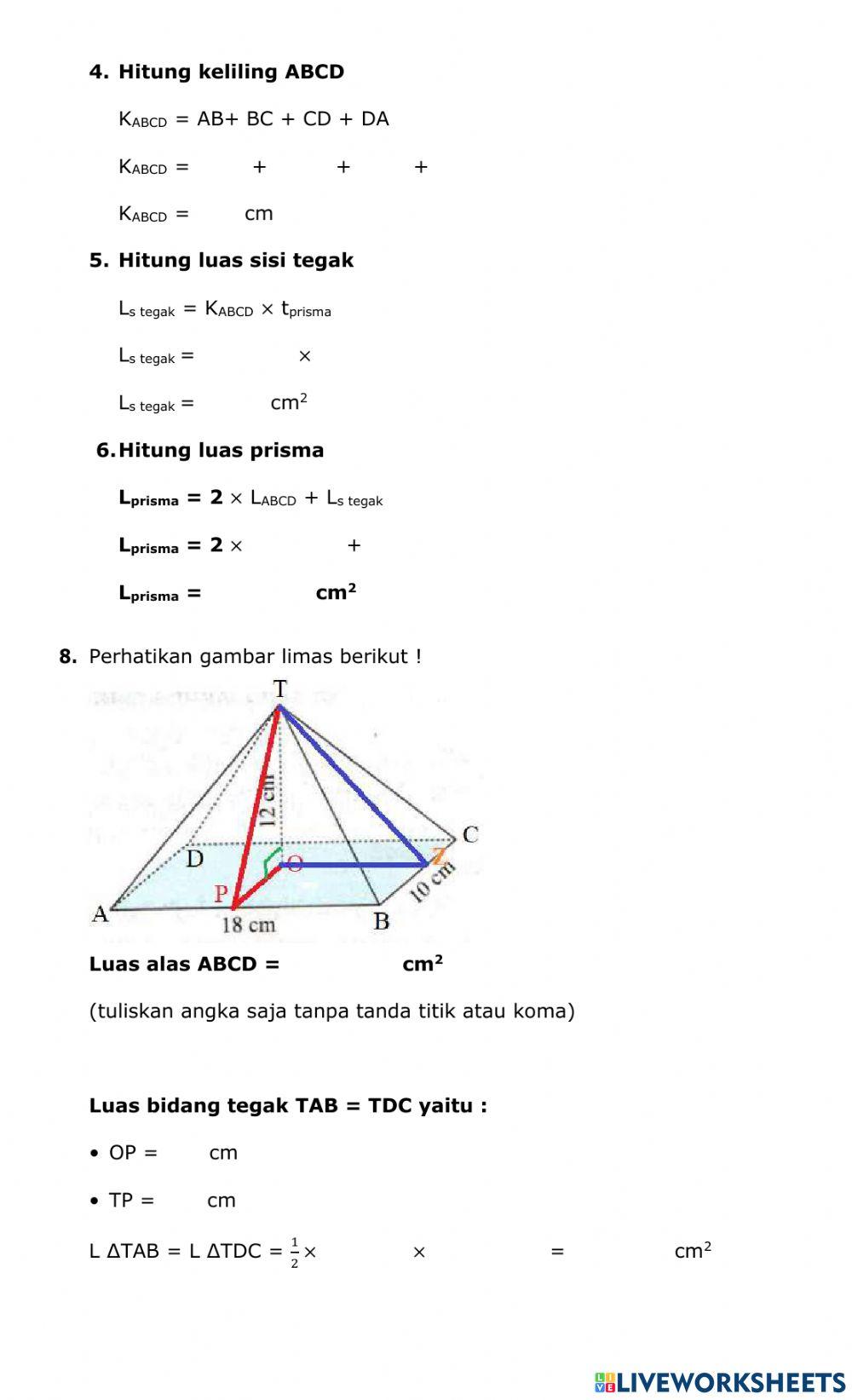 Bangun ruang sisi datar