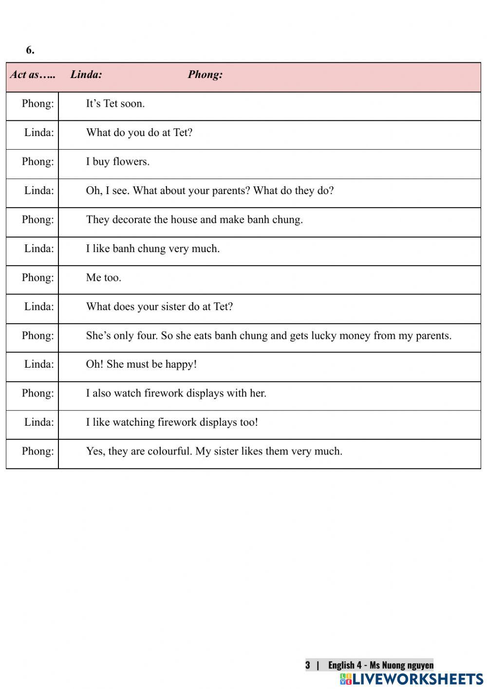 E4U15 (speaking) When's Children's Day?