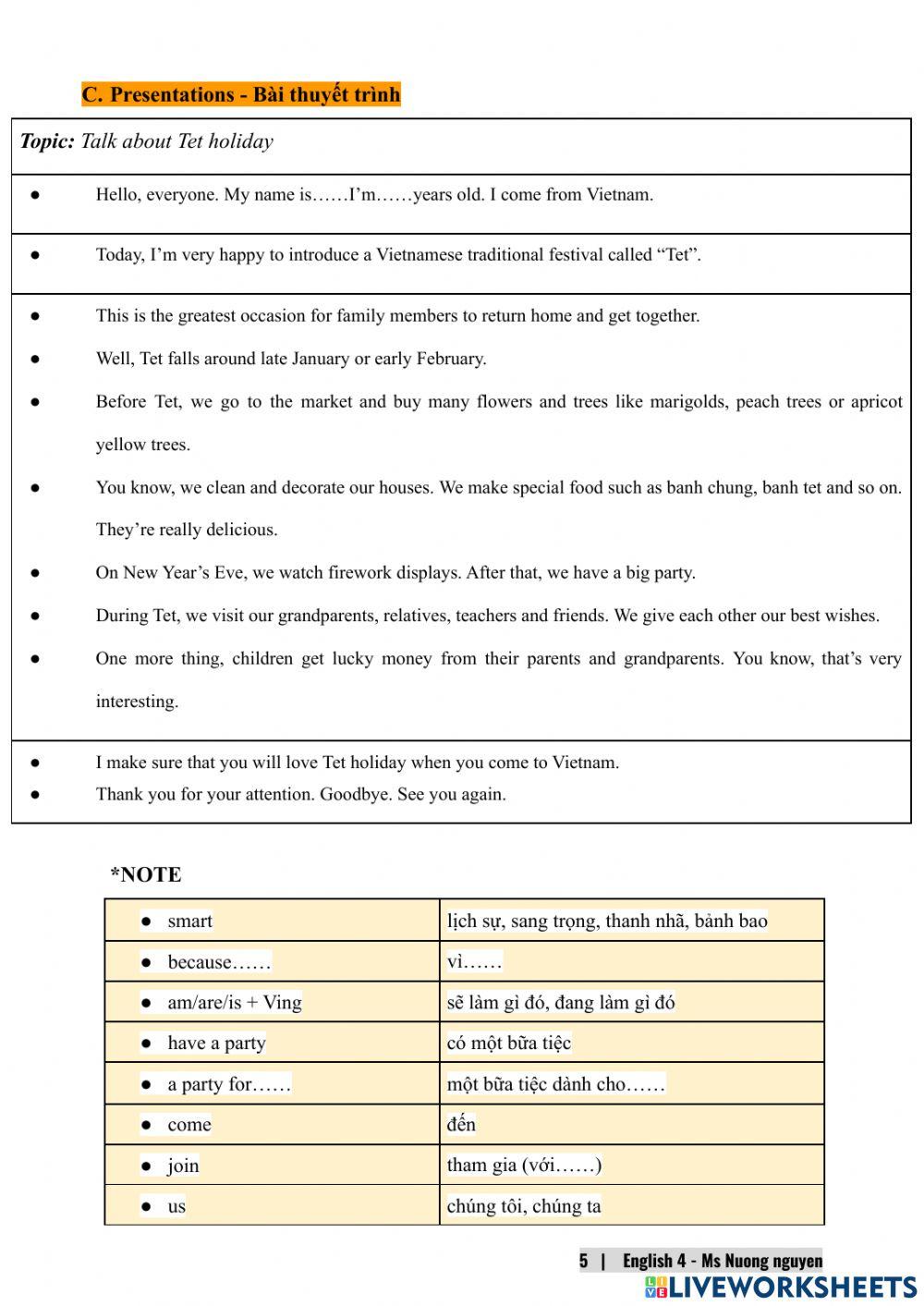 E4U15 (speaking) When's Children's Day?