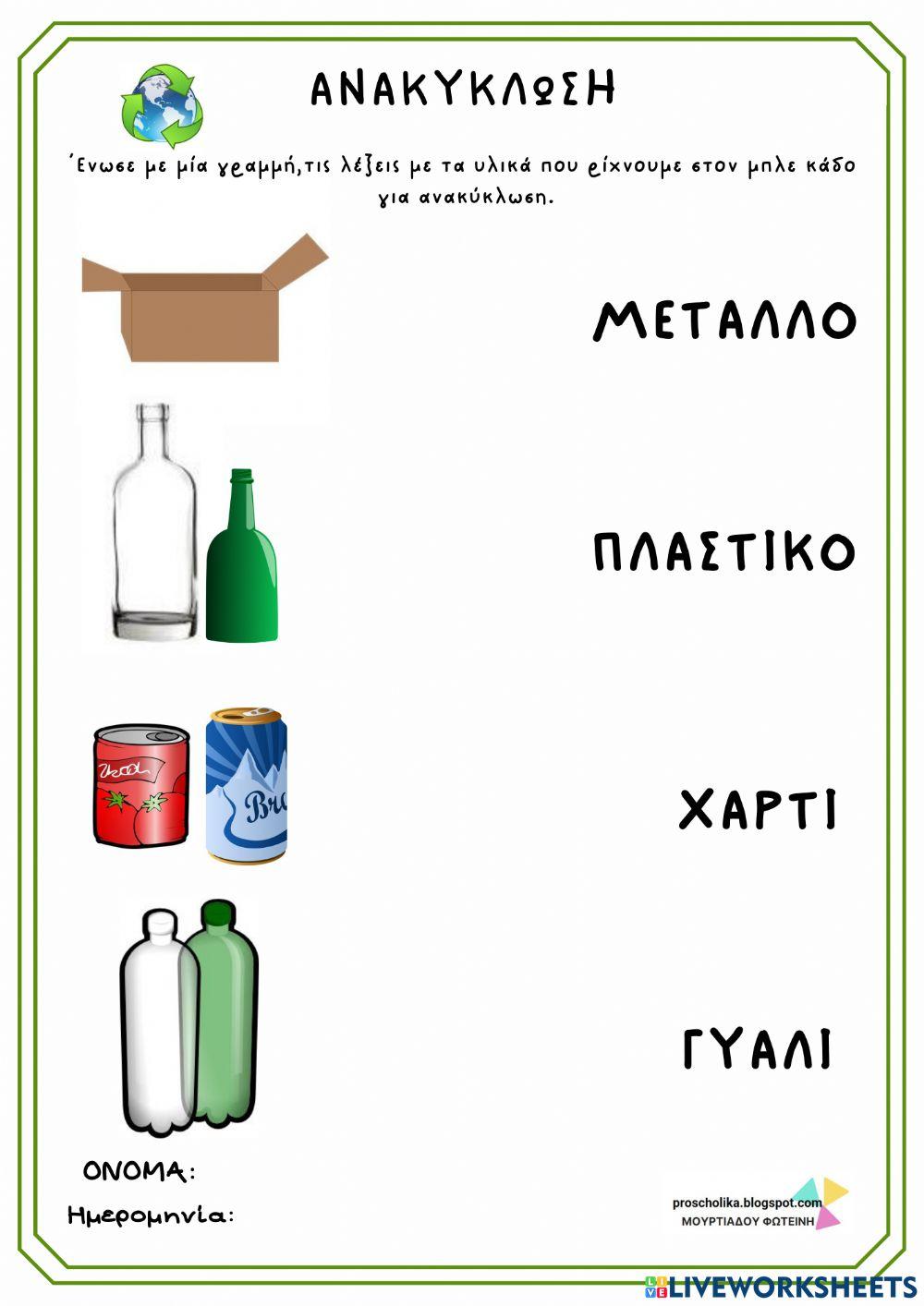Recycling - ανακυκλωση