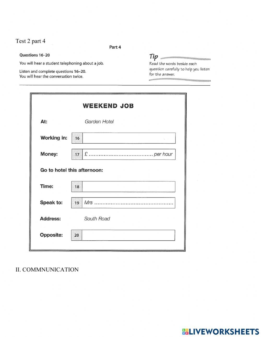Revision e9 2nd term