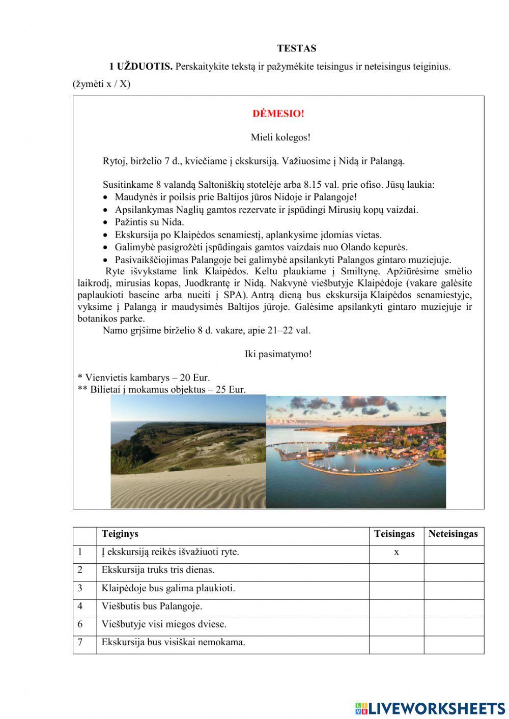 Langas į lietuvių kalbą