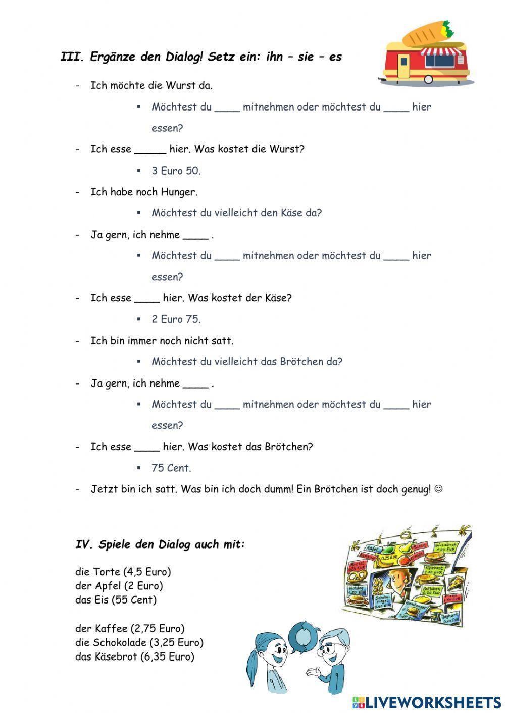 Am Kiosk - Dialoge Am Kiosk - Dialoge