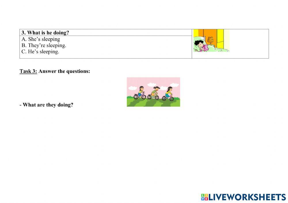 What are they doing?