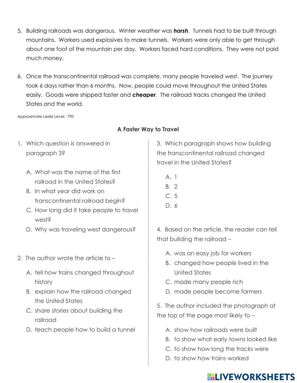 A Faster Way to Travel