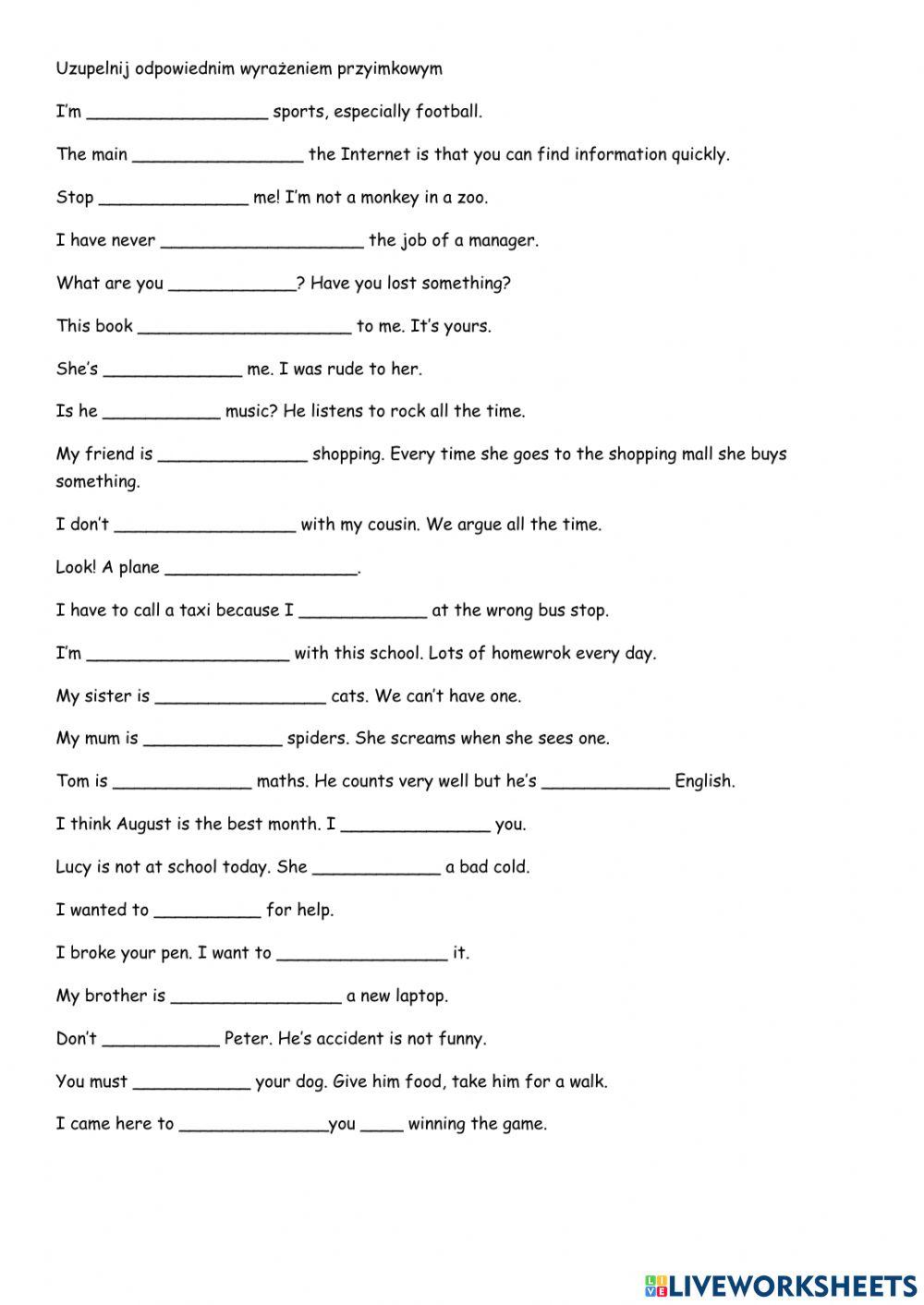 Wyrażenia przyimkowe