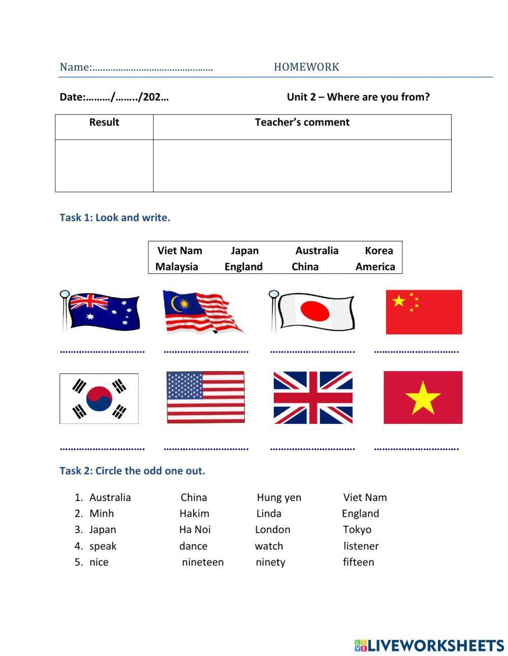 Review - Where are you from?