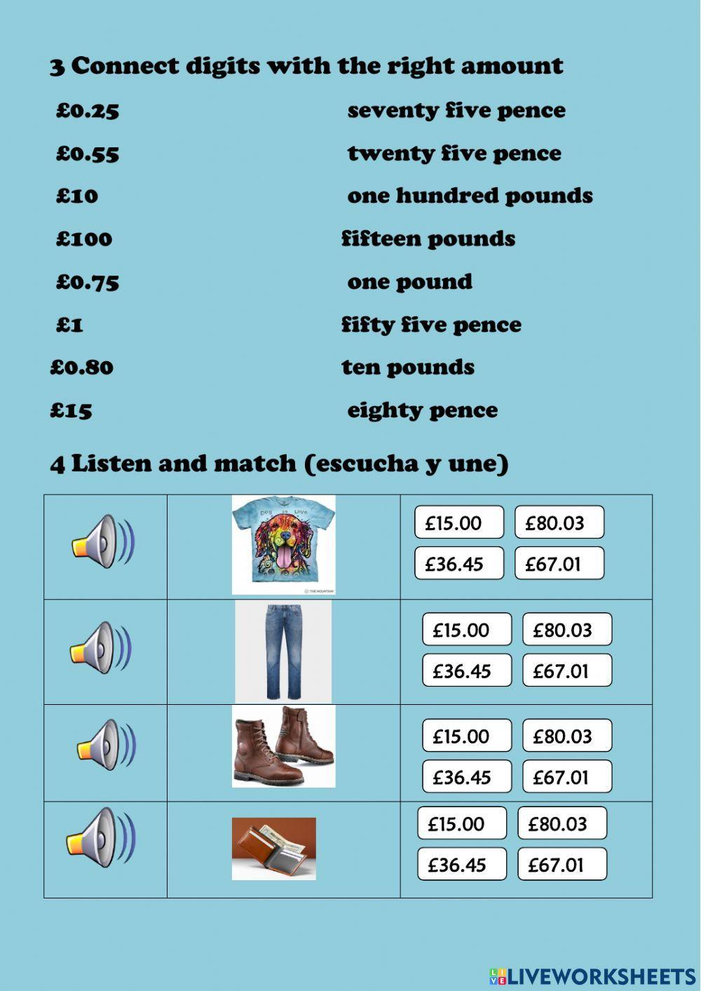 How much is it? british currency