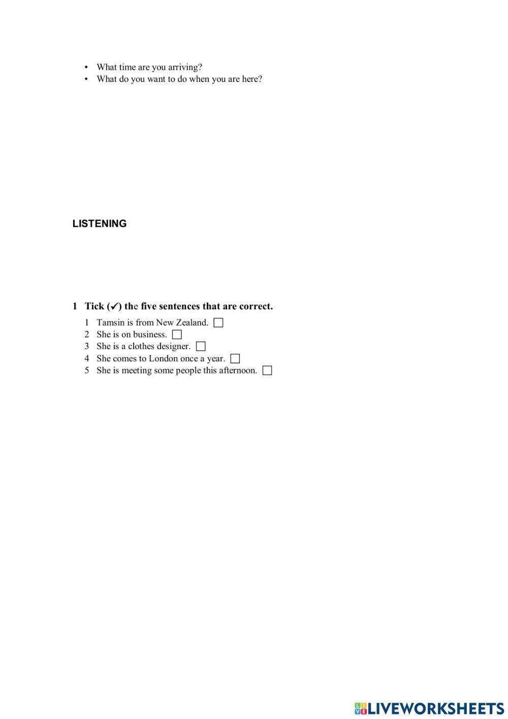 TEST UNIT 3 E. FILE PRE INTERMED