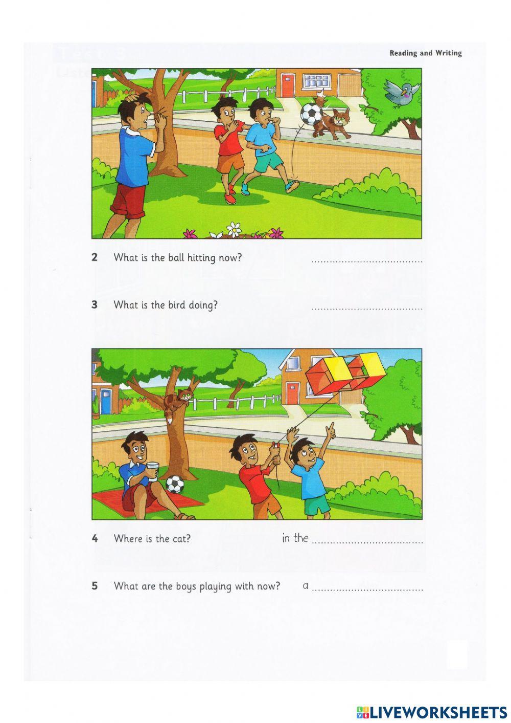 Starters practise test