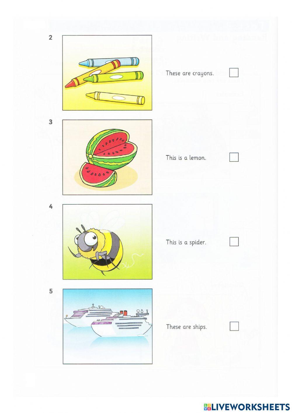 Starters practice test Live Worksheets