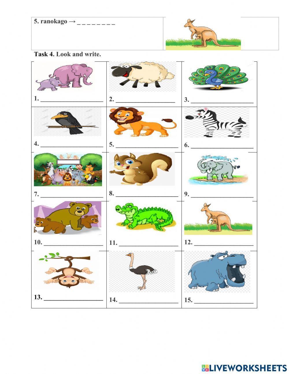 Unit 19: What animals do you want to see?