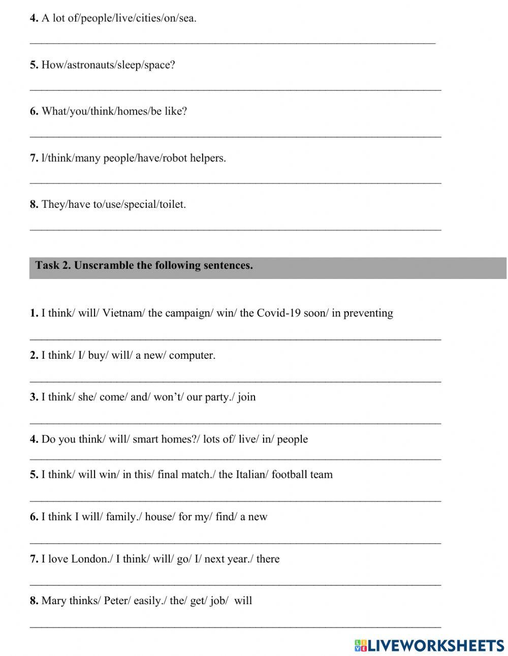 G6-ISW-U9 Skills test