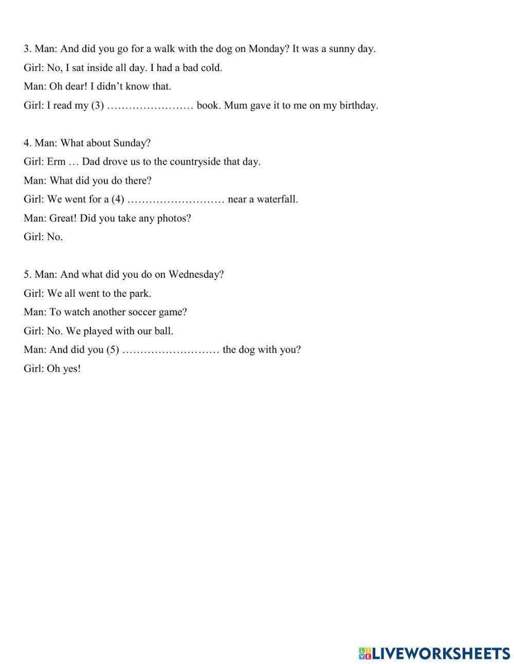 Group 5 - March test - 2022