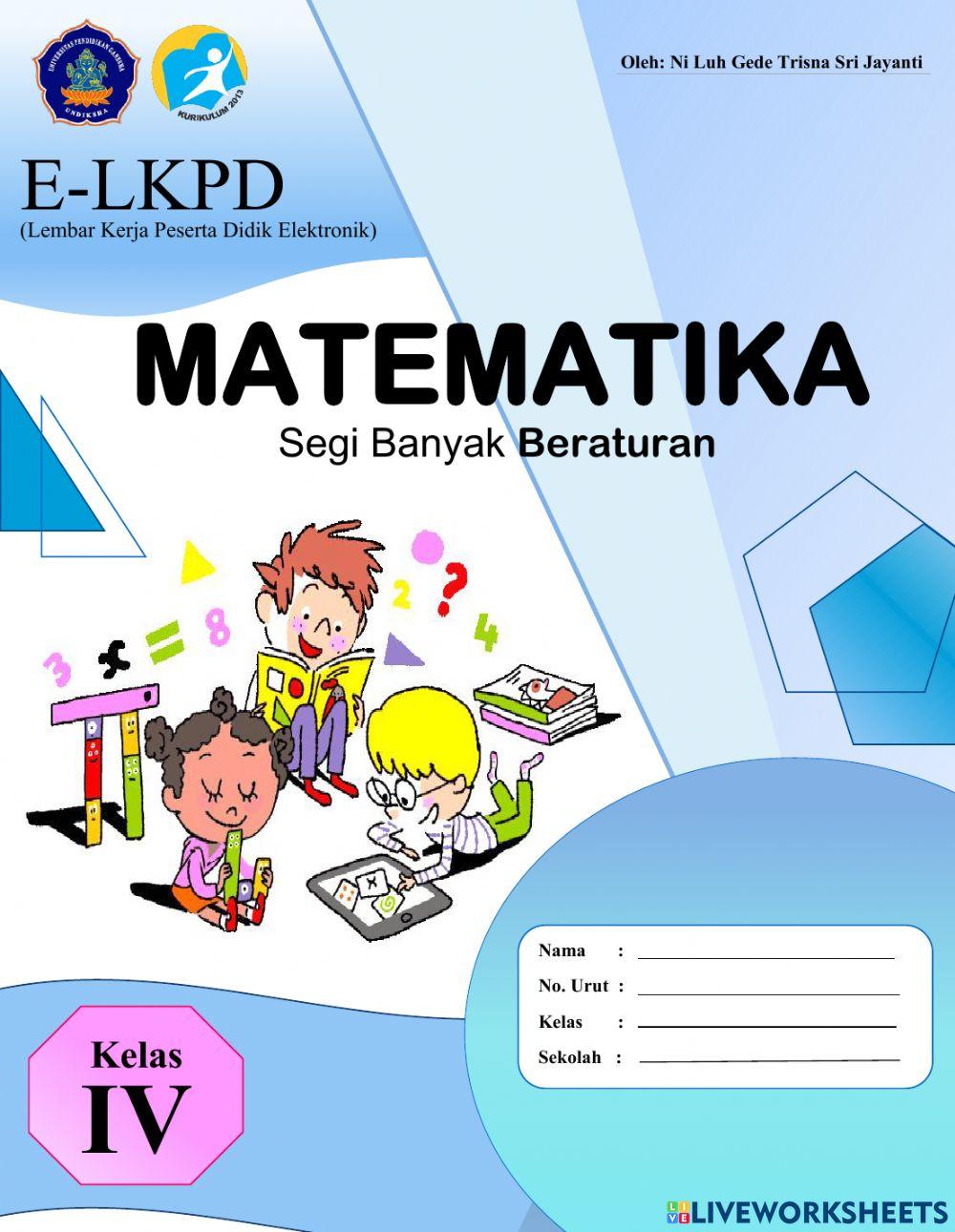 E-LKPD Segi Banyak Beraturan