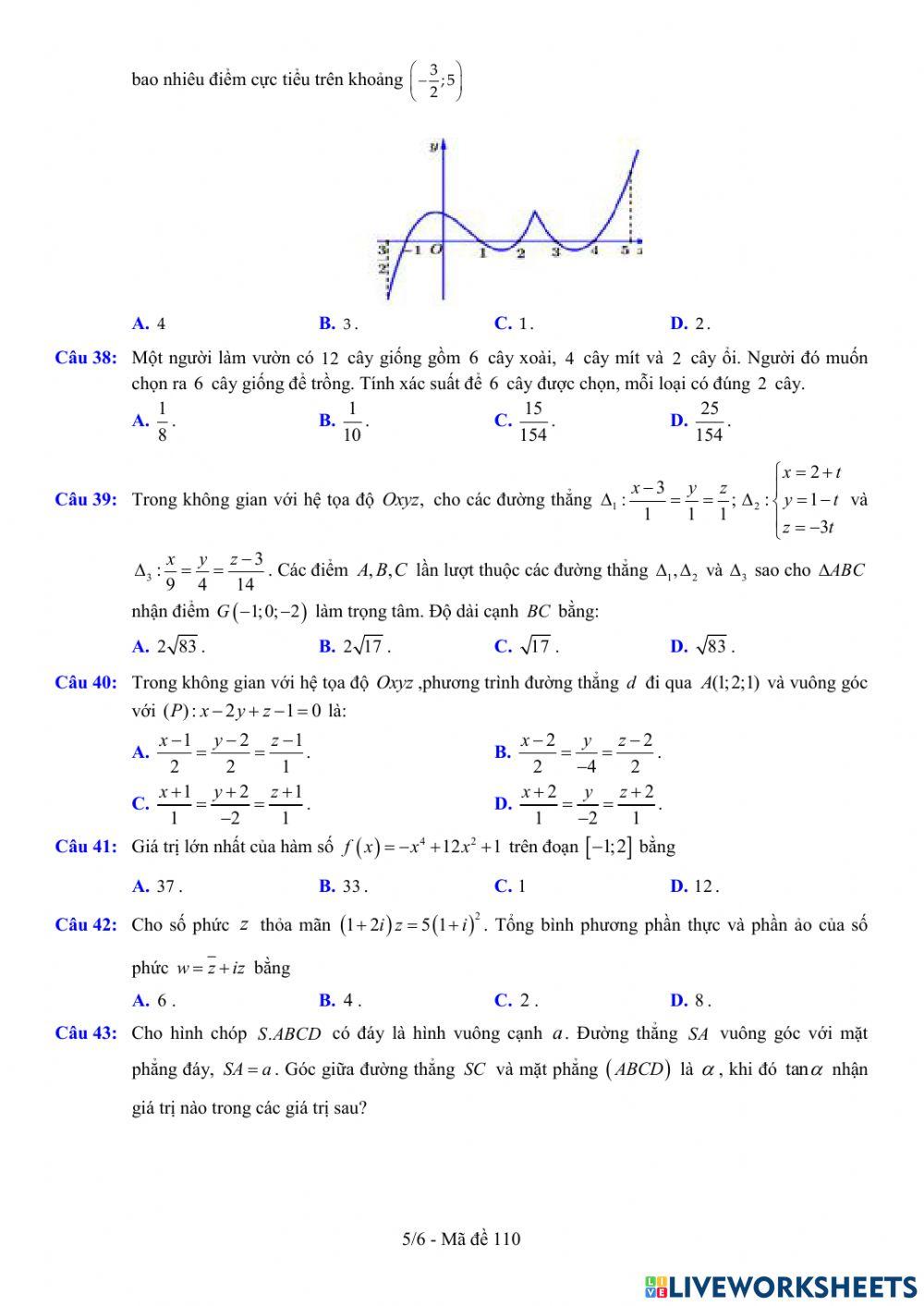 TNTHPT-MĐ-67-Đề ôn tập số 110