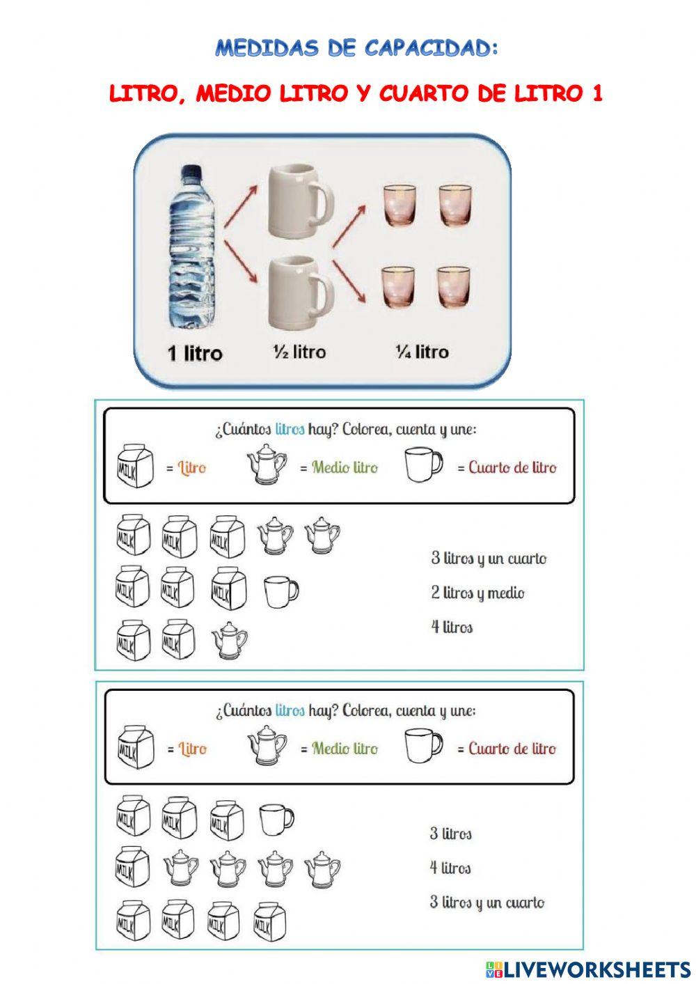 Equivalencias capacidad 1