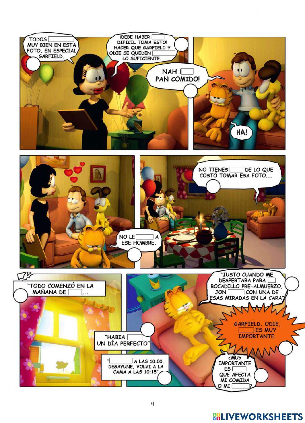 Garfield Retrato familiar