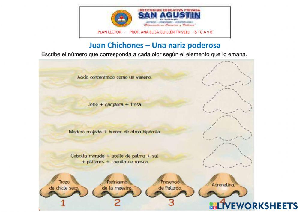 Juan chichones, una nariz poderosa