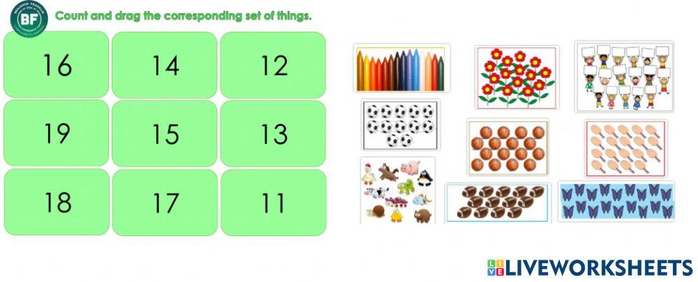 Sm sd 1 math number to 20