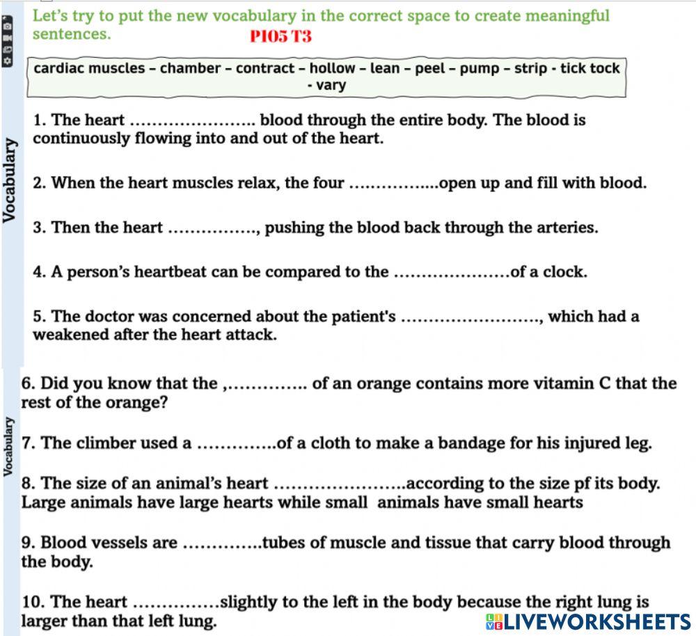 Let's get to the heart of the matter