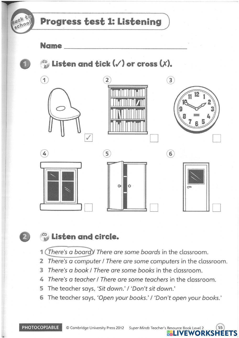 Super Minds 2 Unit 0