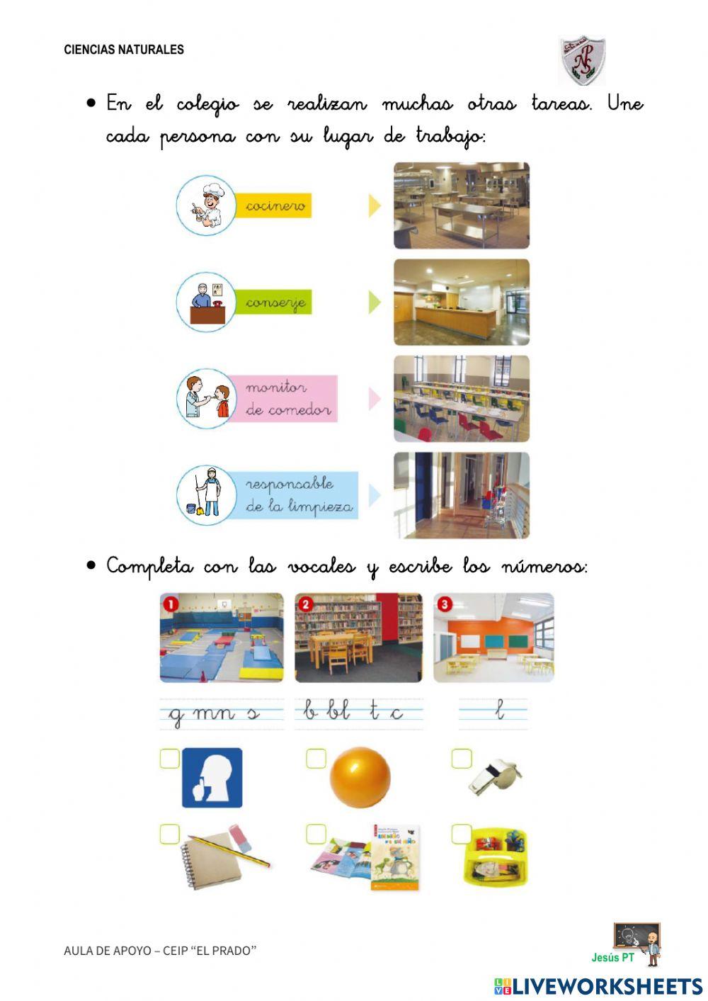 Ficha 3 El Colegio-1EP-Ciencias Sociales