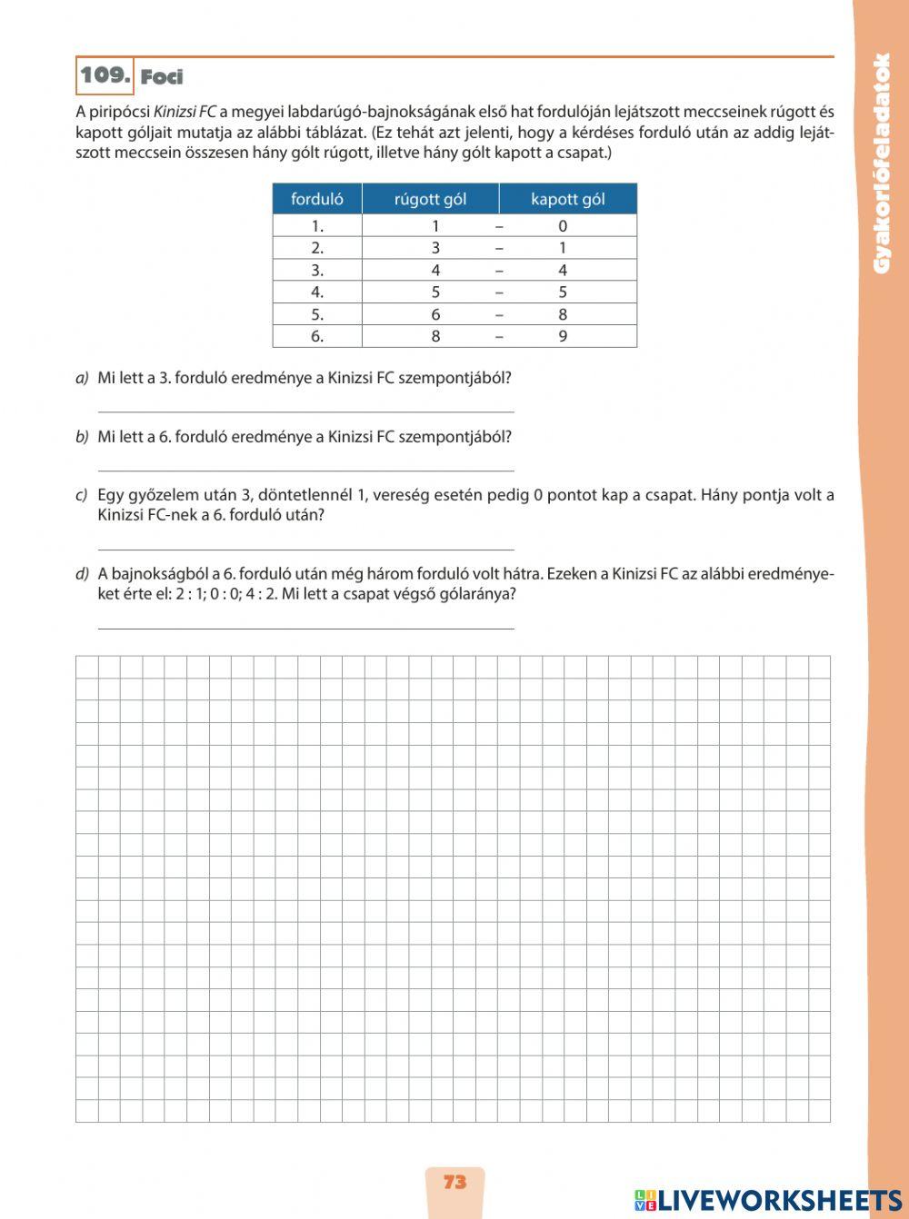 Kompetencia feladatok