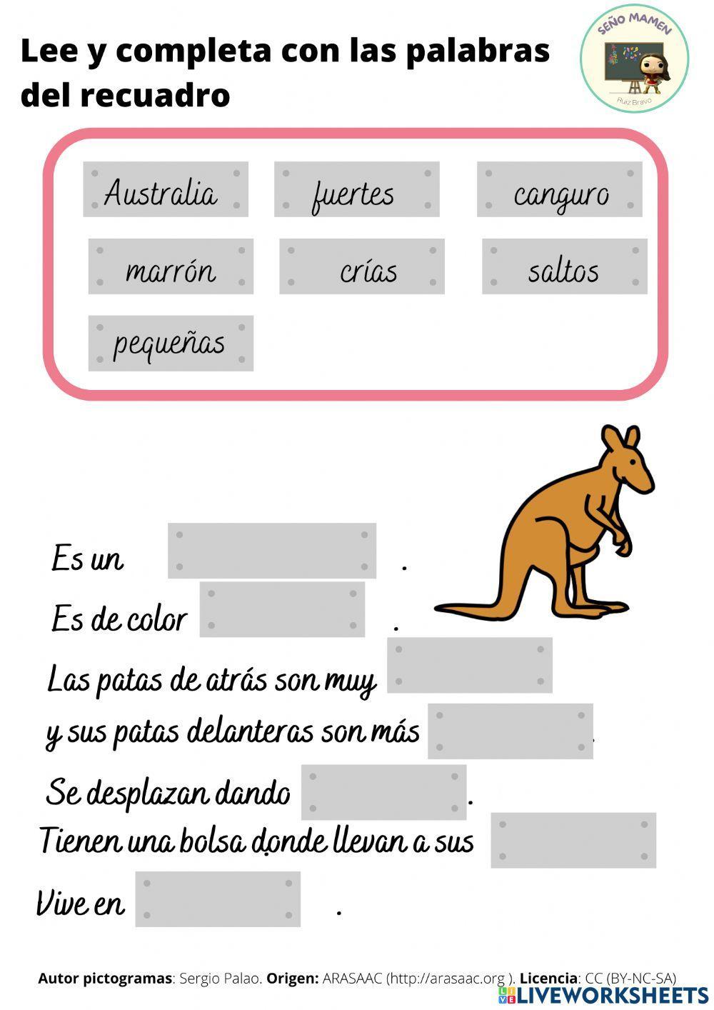 Descripción de animales