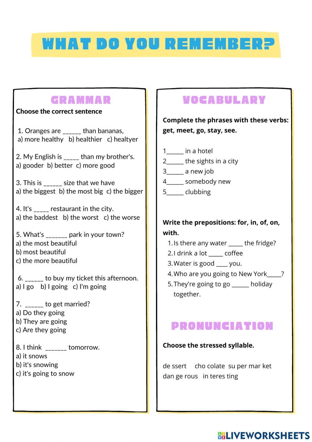 2004814 | What do you remember? | Gabagos