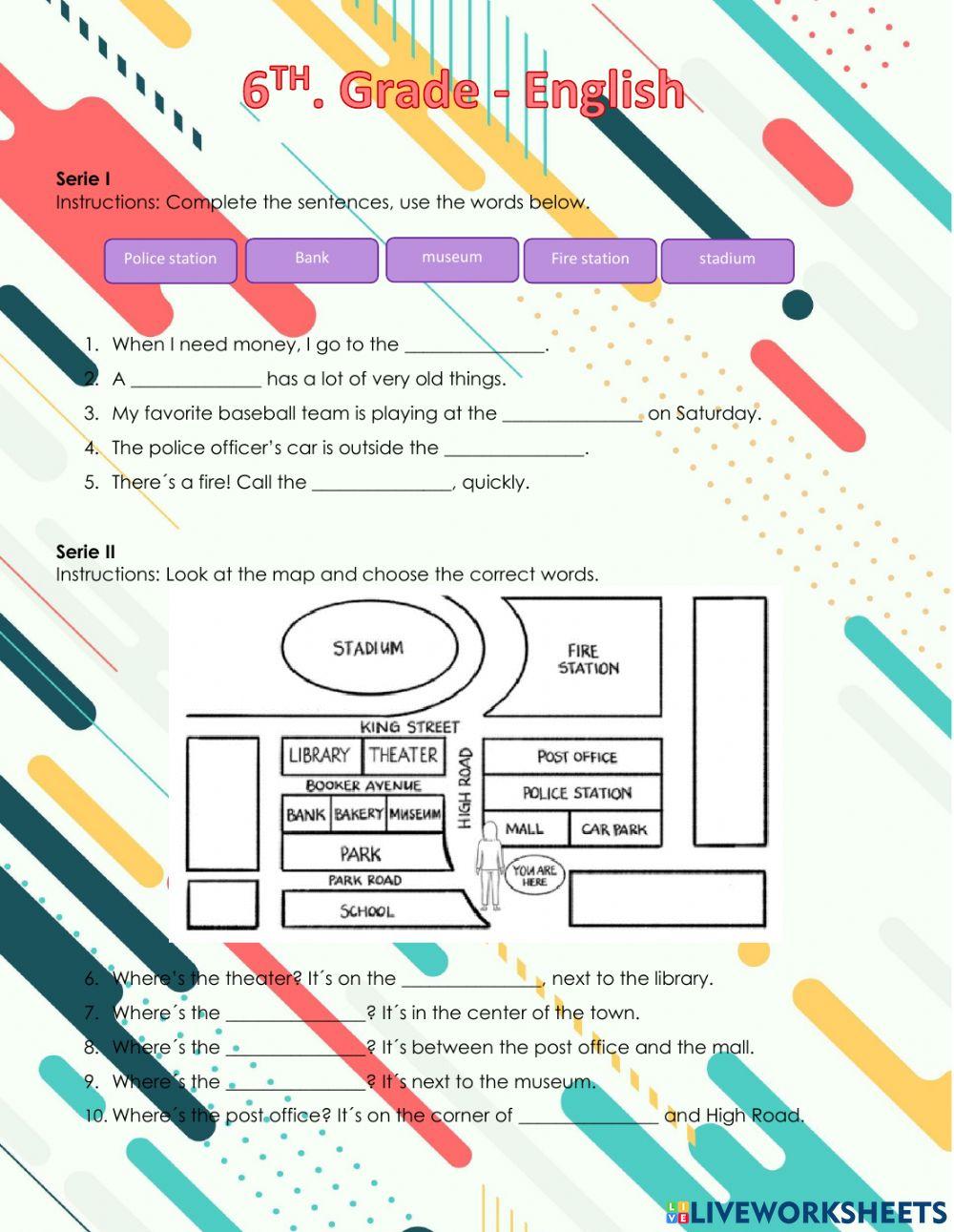 Places and directions