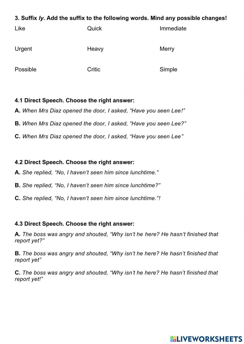 STP - Week 4 - Language Arts Assessment