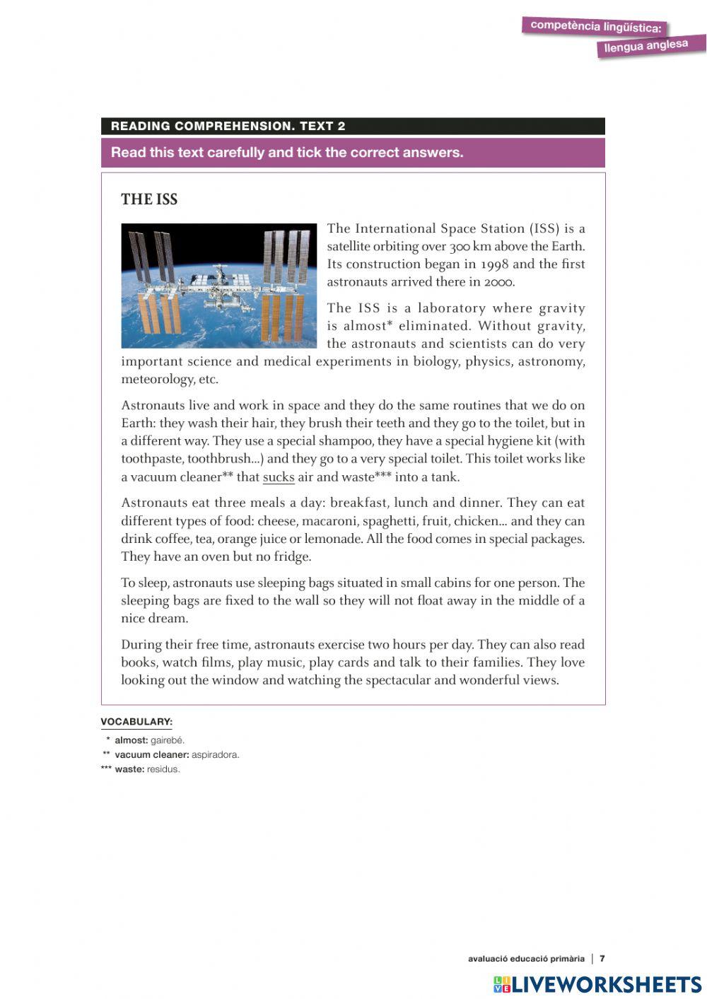 CB Reading Comprehension 16-17