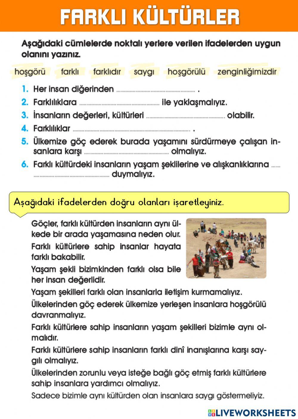 Ülkemize Göç Edenler